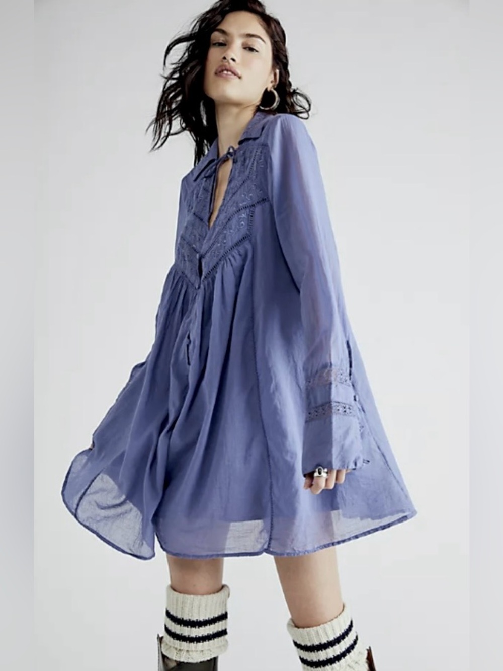 NWT Free People Haddie Solid Mini Dress Size XS